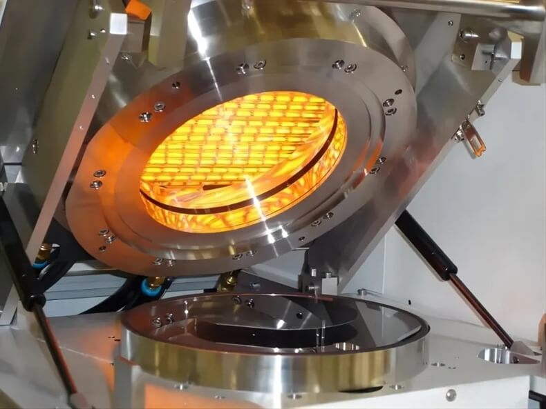 Safety distance for wafer heating